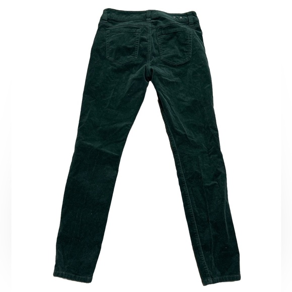 Cabi Skinny Cord Forest Green Size 4 - Picture 3 of 8